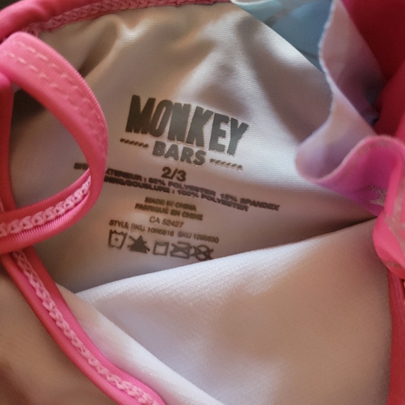 Monkey Bars bikini size 2-3T - Picture 2 of 3